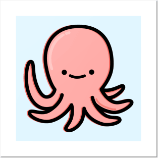 Cute Octopus Posters and Art